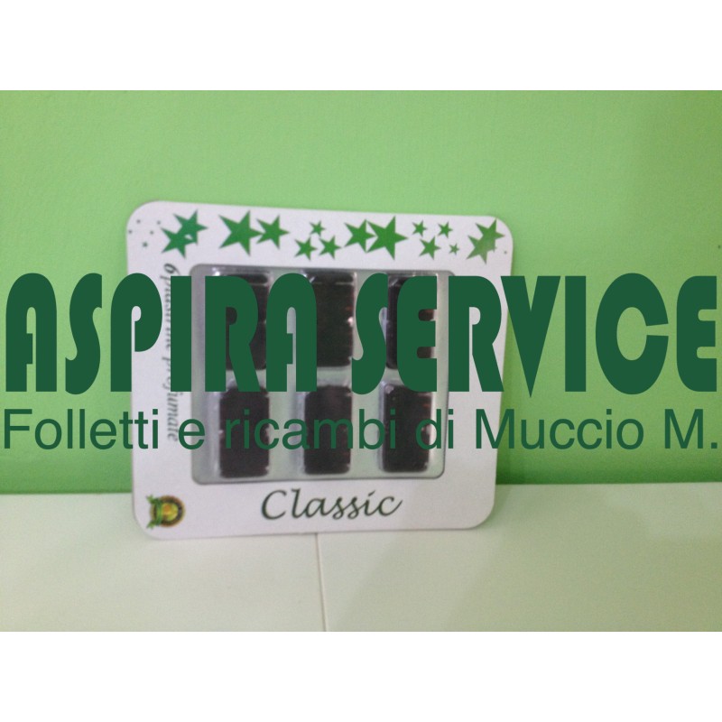 Blister da 6 profumi cocco